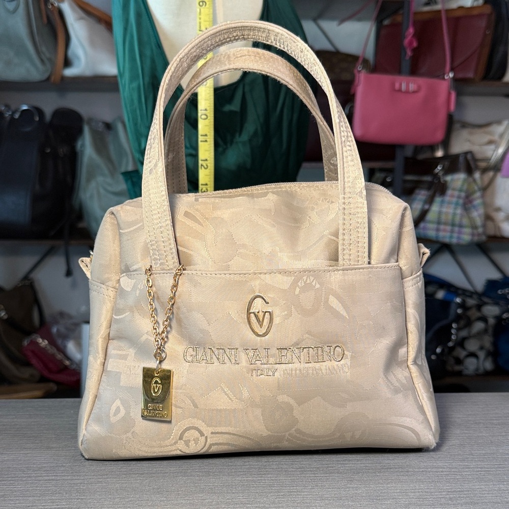 Gianni Valentino Beige /Gold Bag